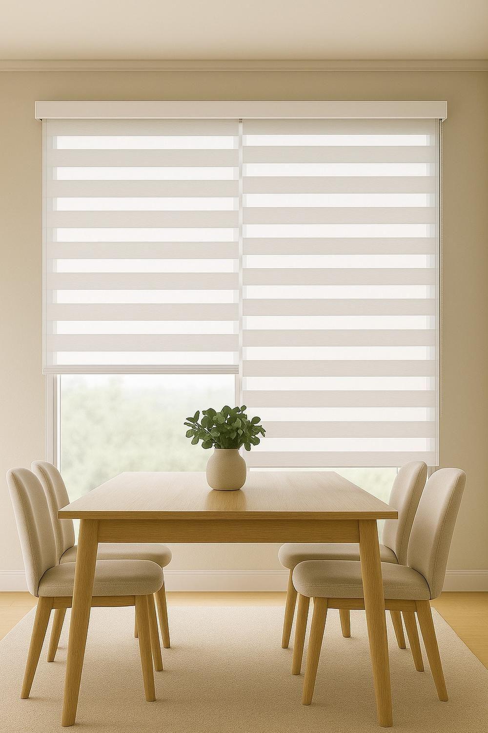 Cortina Roller Duo 135x120 Perla-4