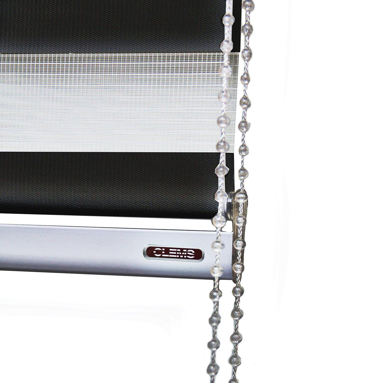 Cortina Roller Duo 135X220 Negro-2