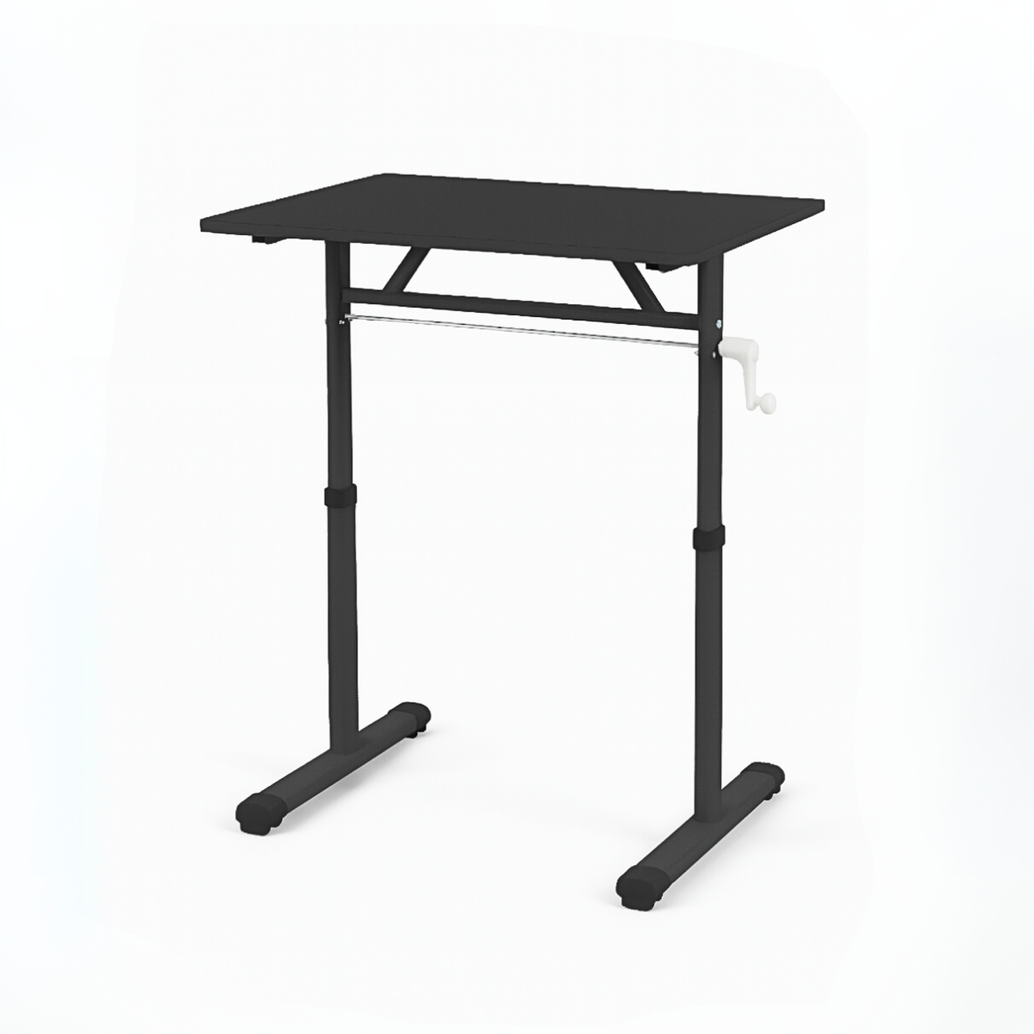 Escritorio Funcional Altura Ajustable 100x60x63-86cm Negro-3