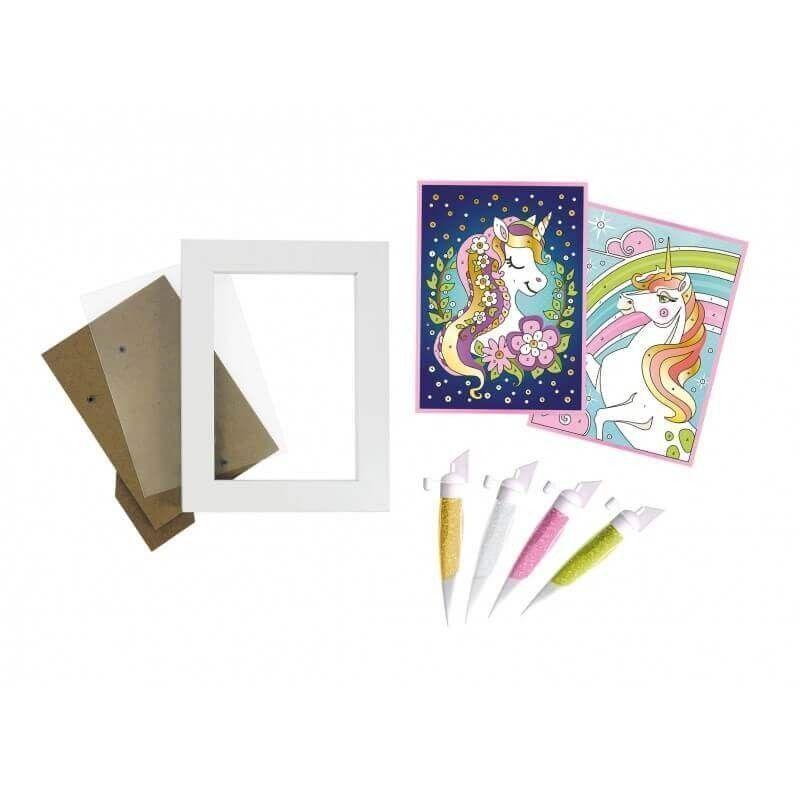 Arte con Brillos - Unicornios-2
