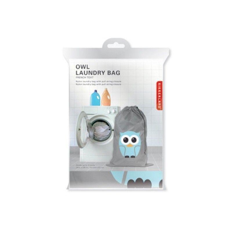 Bolsa de lavado Búho Azul-0