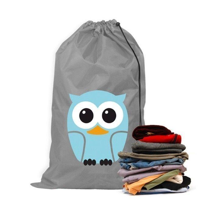 Bolsa de lavado Búho Azul-1