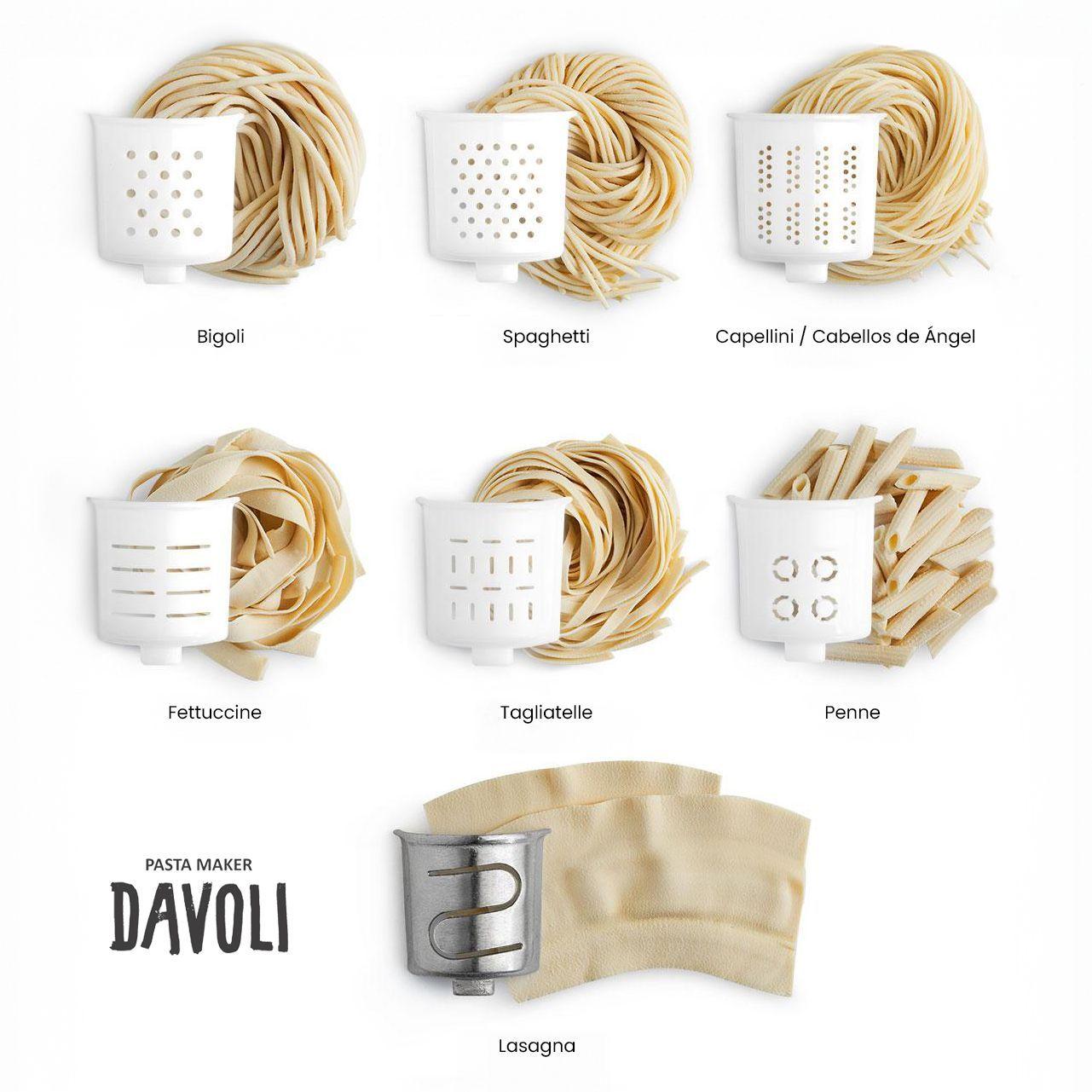 Pasta Maker by Davoli – Máquina Para Hacer Pastas En Casa -4