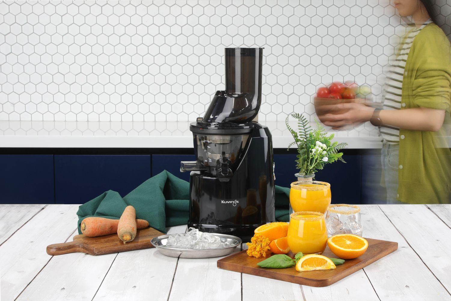 Extractor de jugo de frutas y verduras Prensado en Frío - Kuvings B1700 - Negro-1