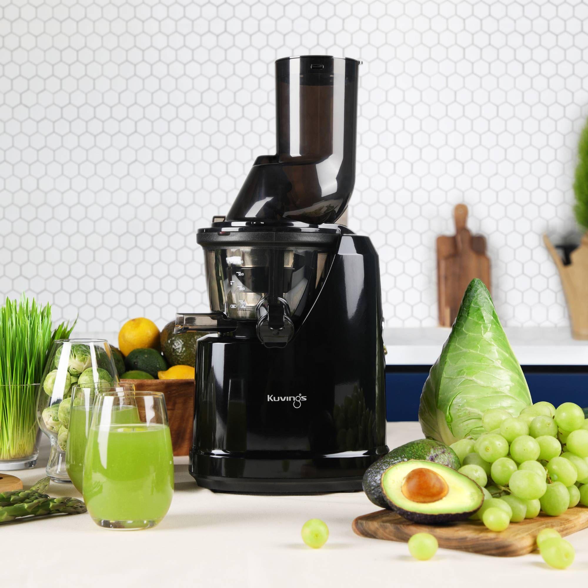 Extractor de jugo de frutas y verduras Prensado en Frío - Kuvings B1700 - Negro-2