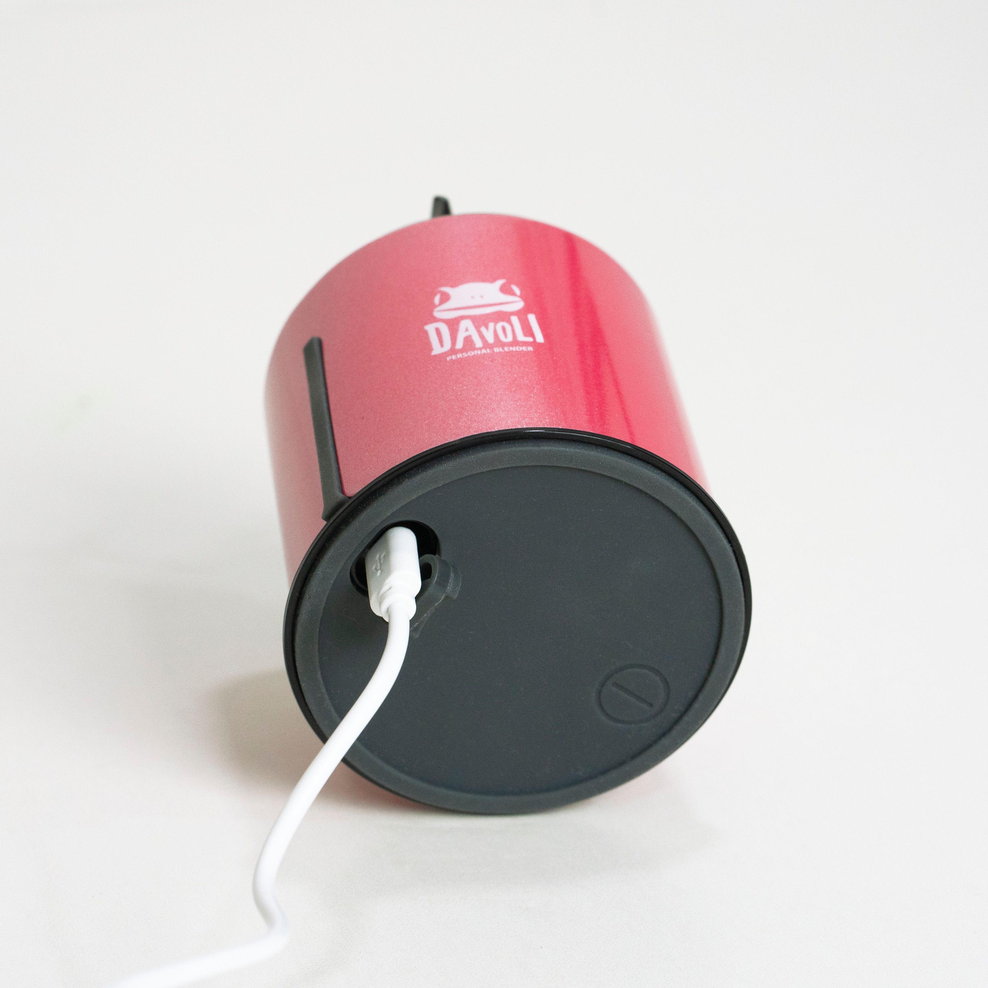 Licuadora Personal Portatil Davoli Titan Rosada-2