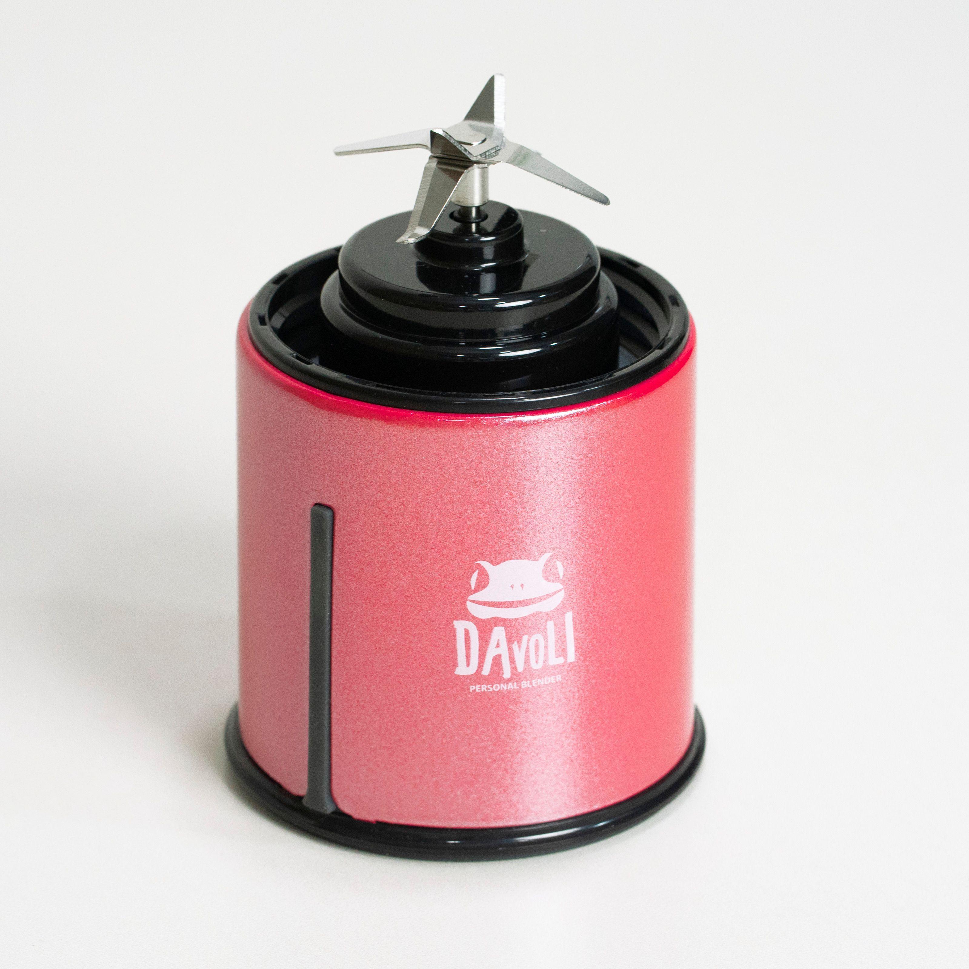 Licuadora Personal Portatil Davoli Titan Rosada-3