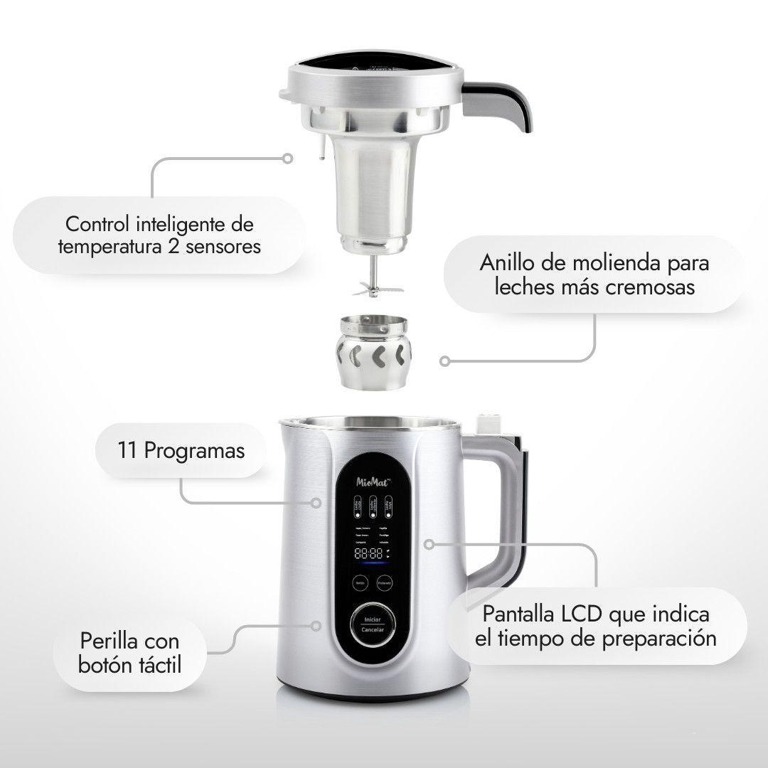 Máquina para leches vegetales, sopas, cremas y batidos - 11 Programas - MioMat Pro-7