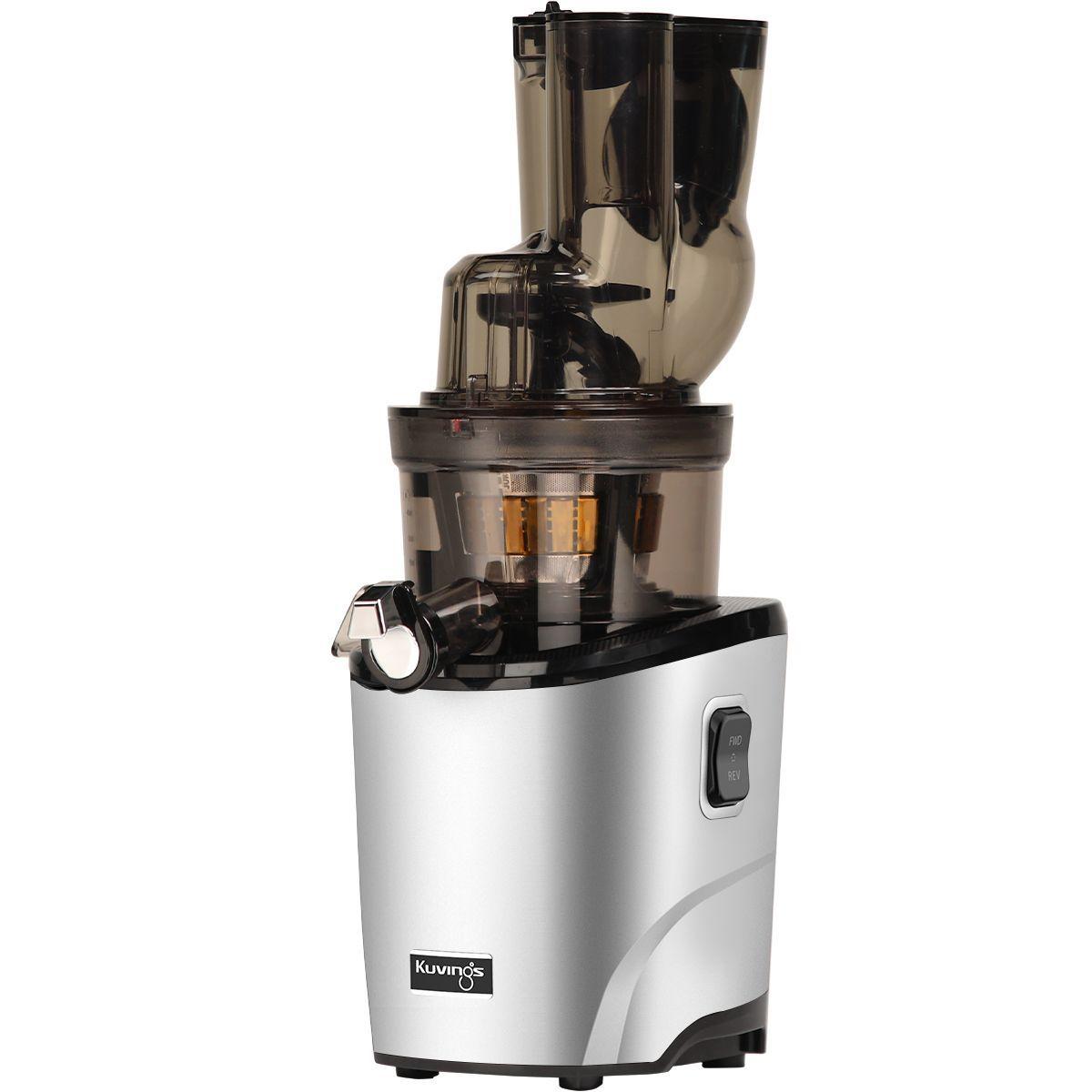 Extractor de jugo de frutas y verduras Prensado en Frío - Kuvings REVO830 Plateada-3
