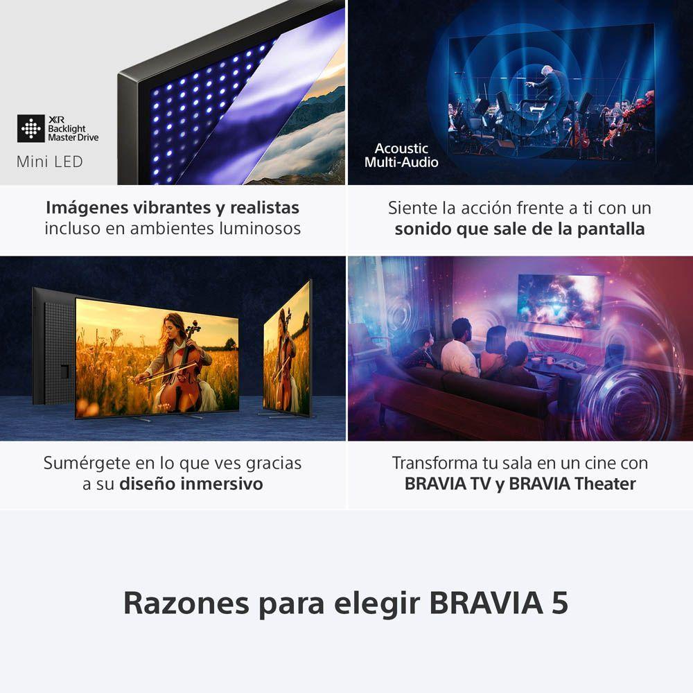 Mini LED Smart TV 55" BRAVIA 5 4K HDR K-55XR50-2