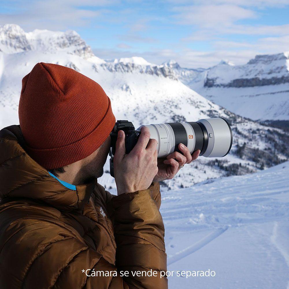 FE 100-400mm lente teleobjetivo con zoom potente-4