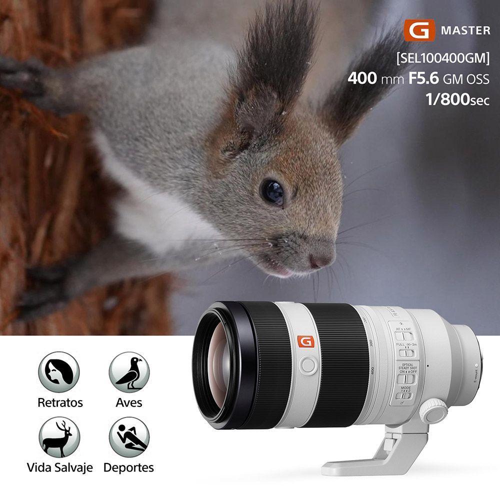 FE 100-400mm lente teleobjetivo con zoom potente-6