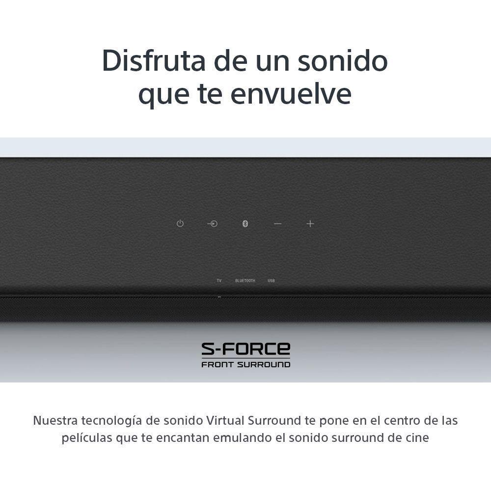 Soundbar de 2 Canales con Bluetooth HT-S100F-6