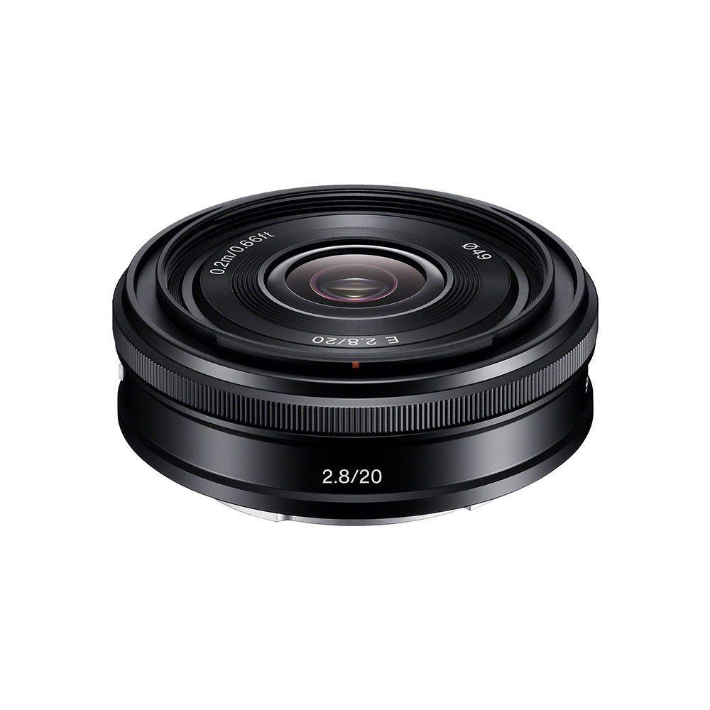 Lente prime gran angular montura E SEL20F28-2