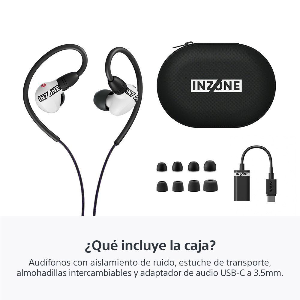 Audífonos internos para juegos INZONE E9 Blanco Sony-4