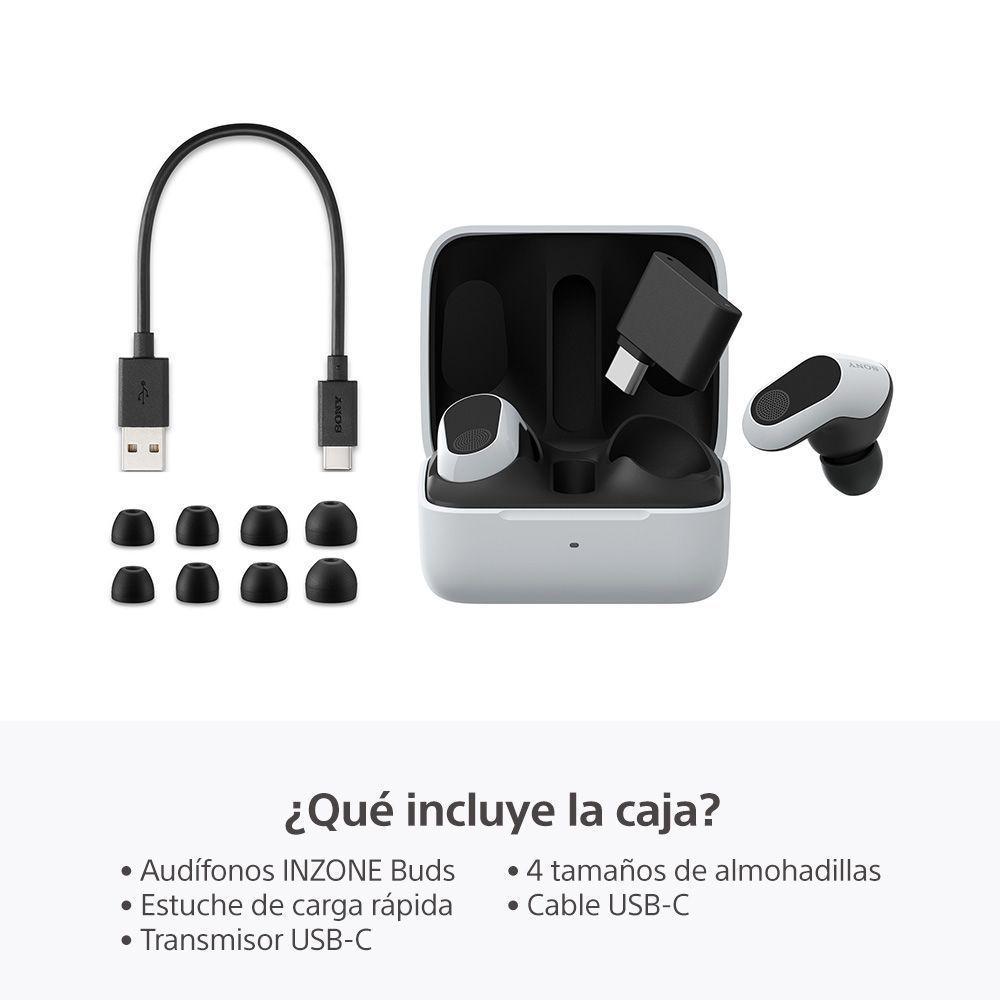Audífonos  inalámbricos con Noise Cancelling para juegos INZONE Buds-1