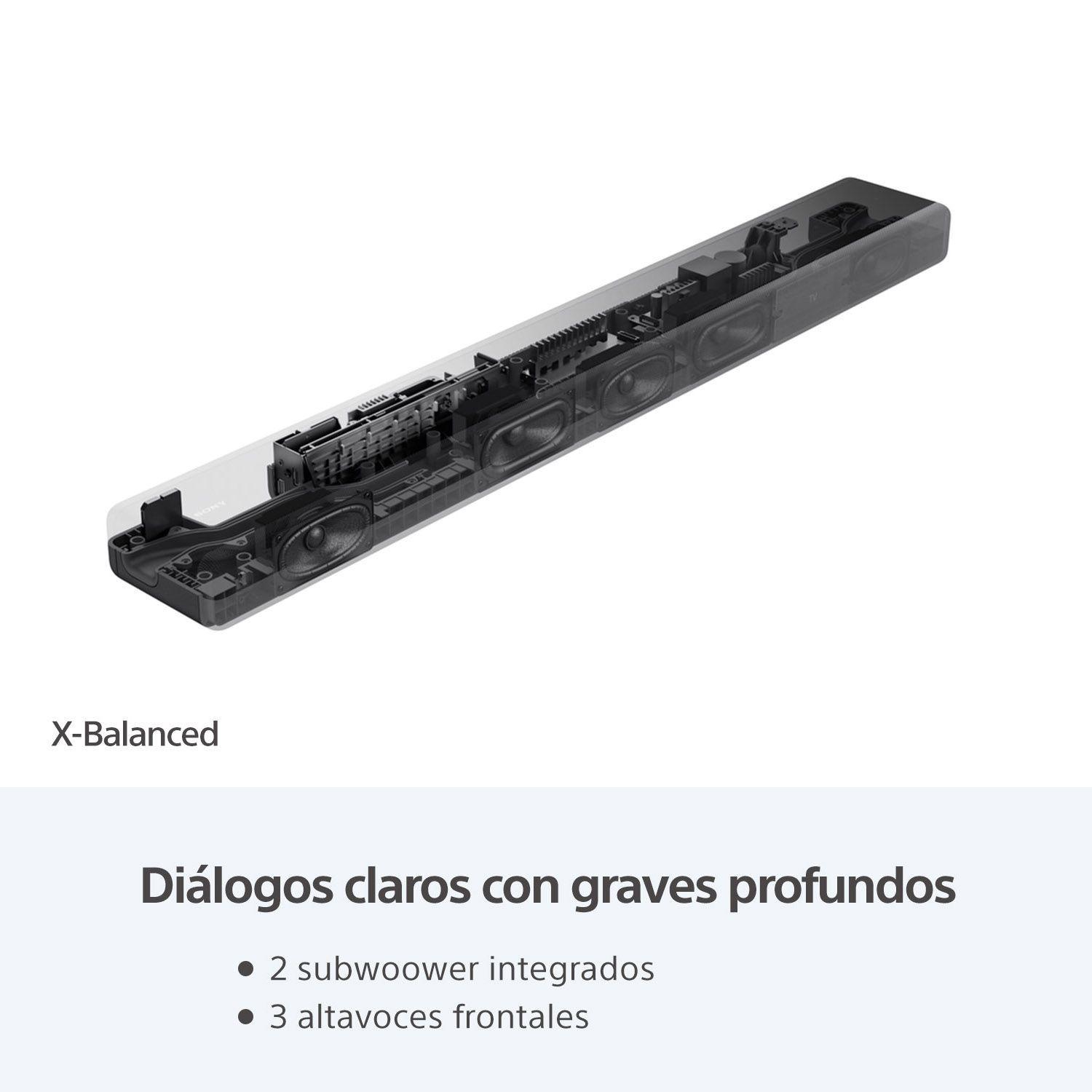 Barra de sonido de 3.1 canales con tecnología 360 Spatial Sound Mapping y Dolby Atmos  HT-A3000-3