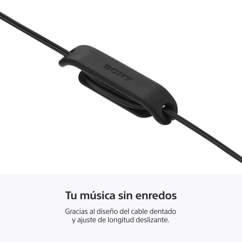 Audífonos internos USB-C con cable Negro Sony-2