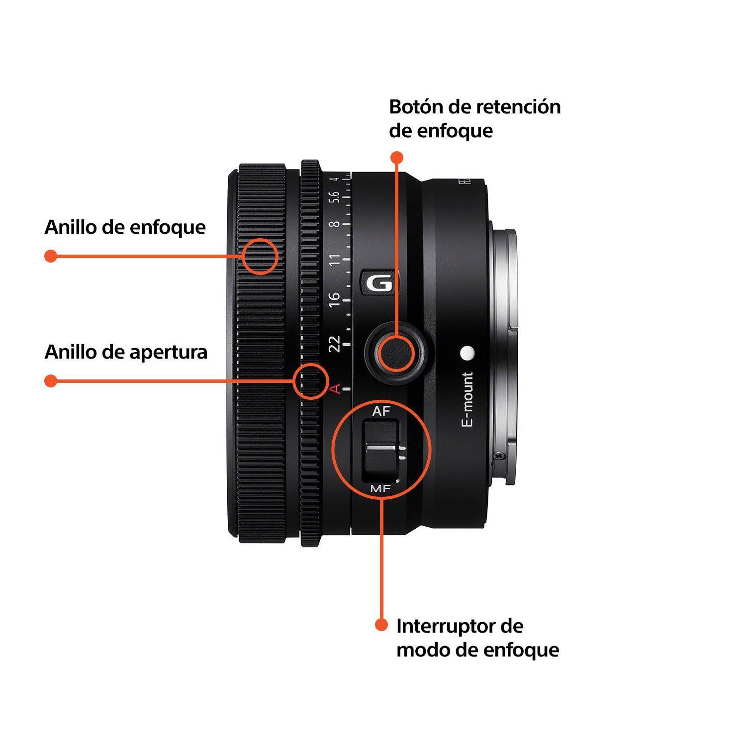 Lente Montura E SEL40F25G-2