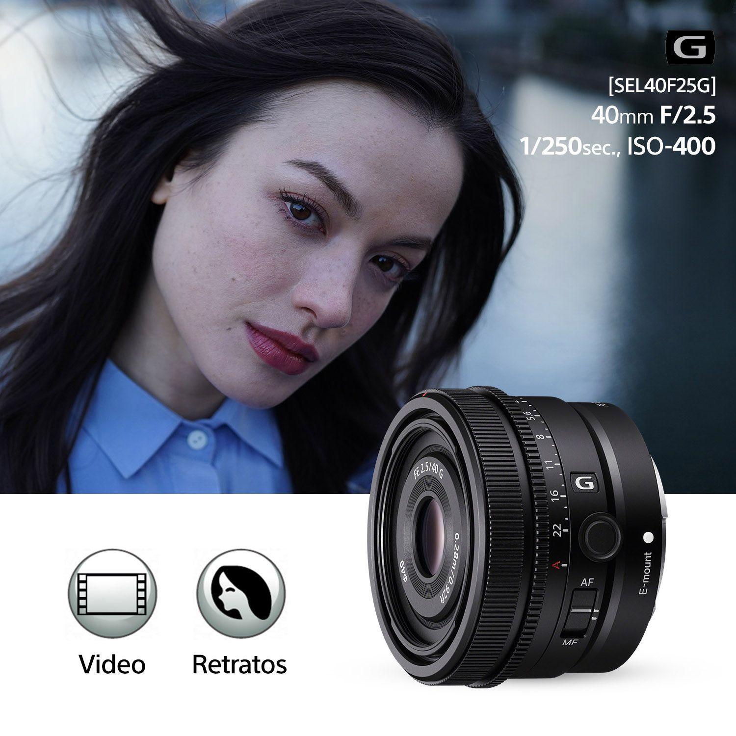 Lente Montura E SEL40F25G-4