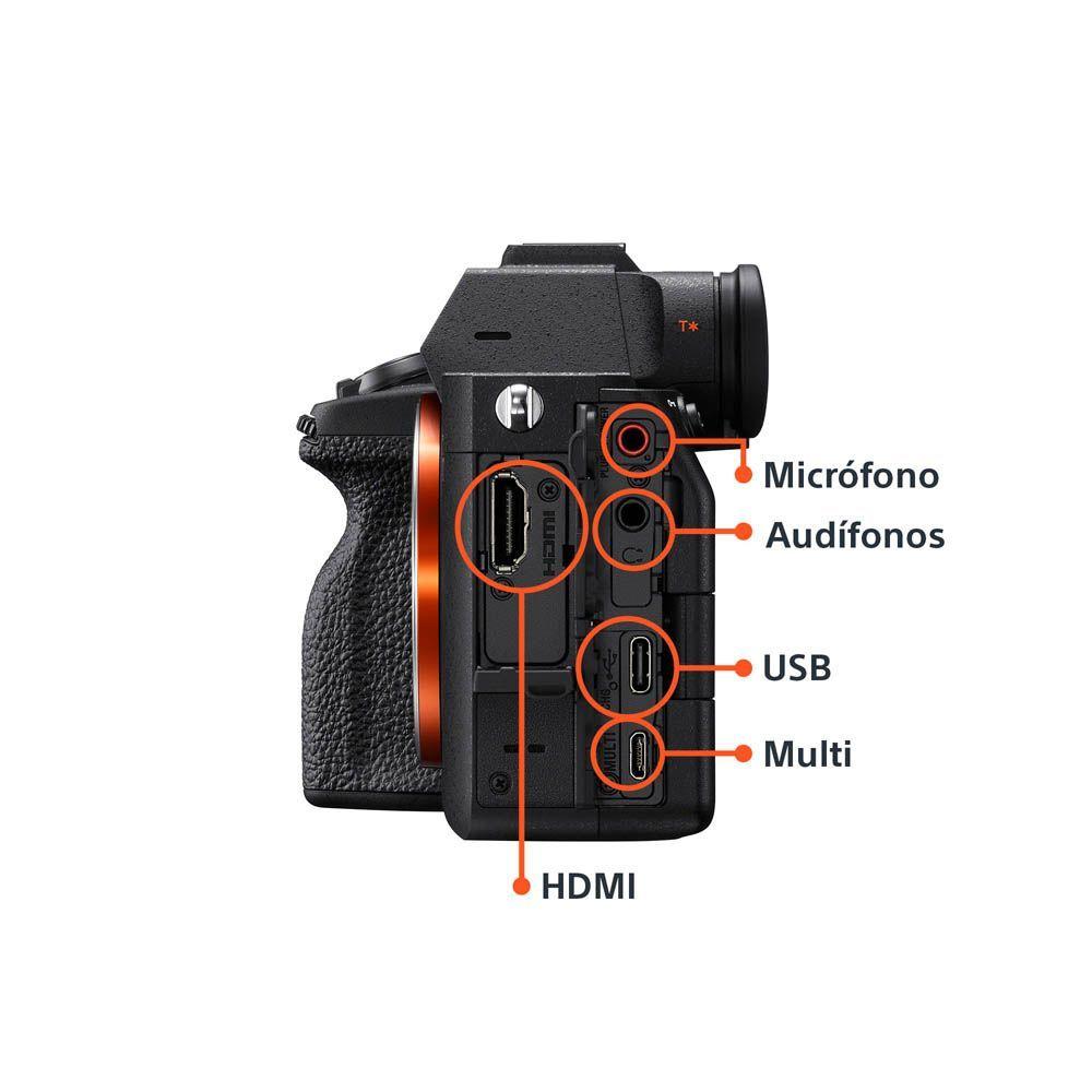 Camara a7 IV con sensor full frame de 35 mm lente de zoom de 28 70 mm 2da generacion-4