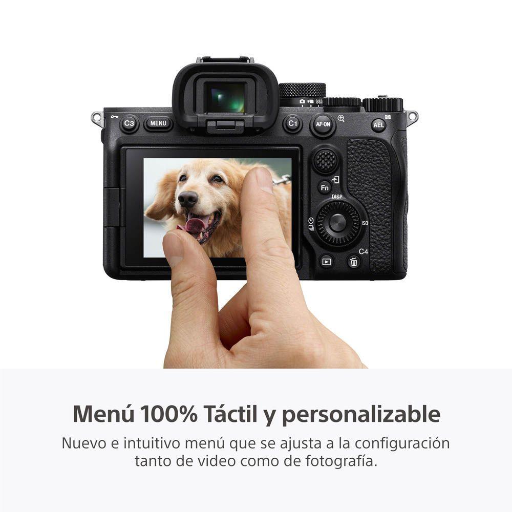 Camara a7 IV con sensor full frame de 35 mm lente de zoom de 28 70 mm 2da generacion-6
