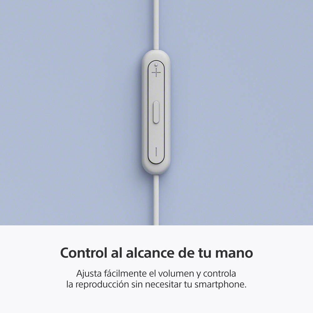 Audífonos internos USB-C con cable Blanco Sony-4