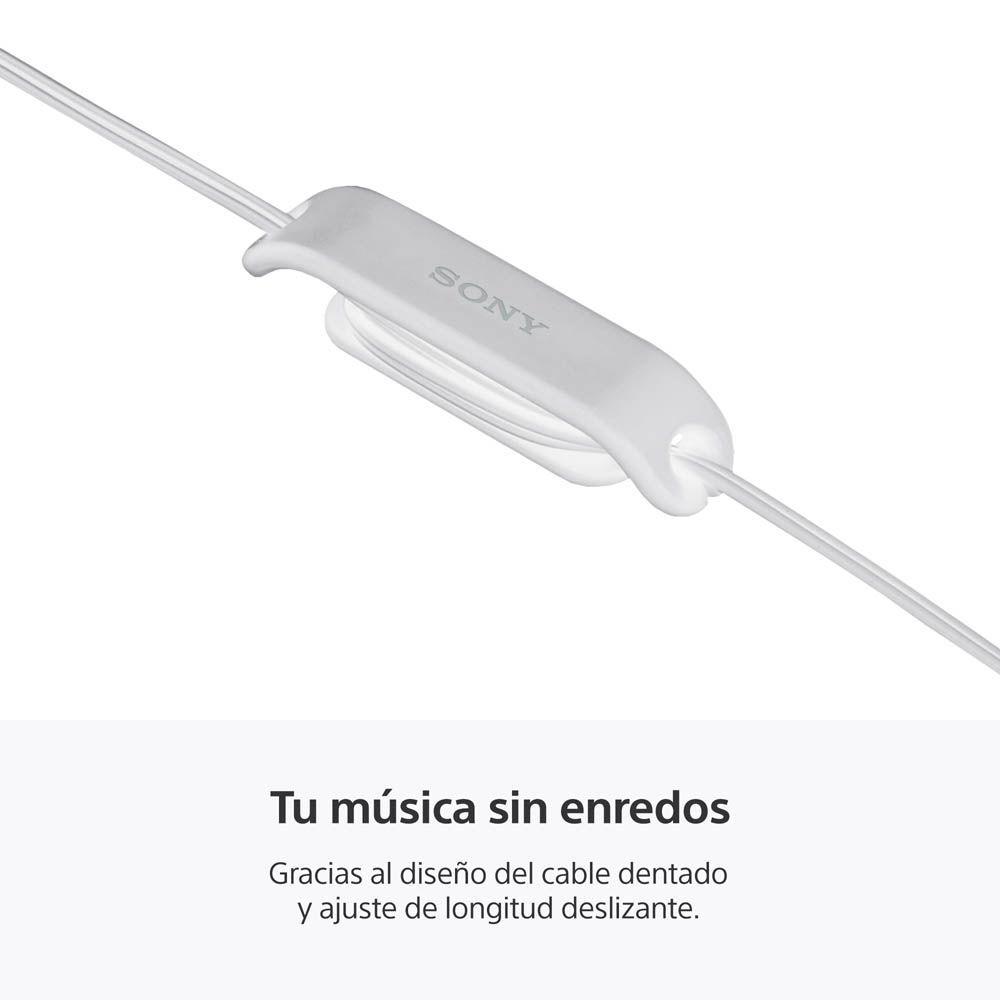 Audífonos internos USB-C con cable Blanco Sony-5