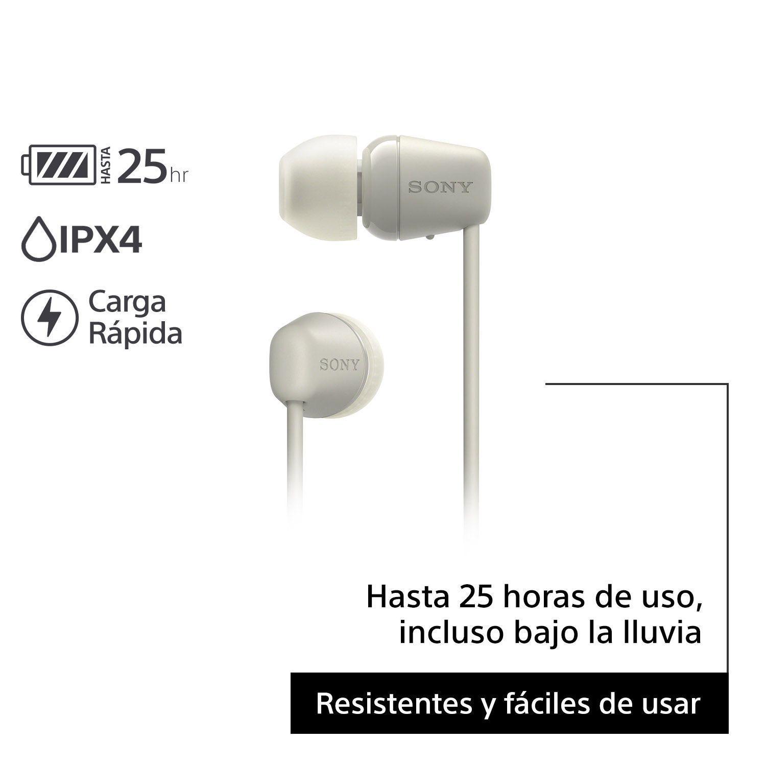 Audífonos internos inalámbricos WI-C100 Crema-2