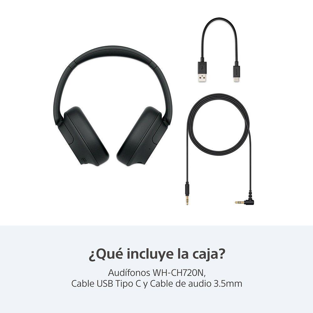 Audífonos inalámbricos noise cancelling WH-CH720N Negro-2