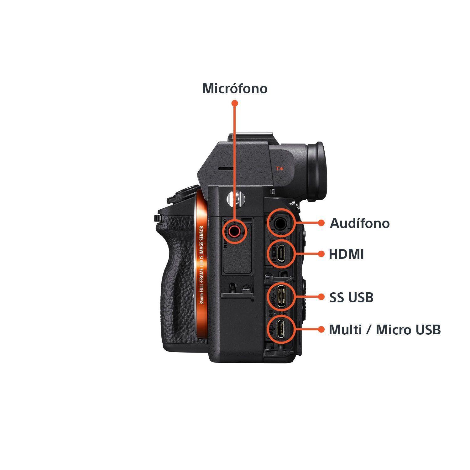 Cámara Profesional Mirrorless ILCE-7M3K-2