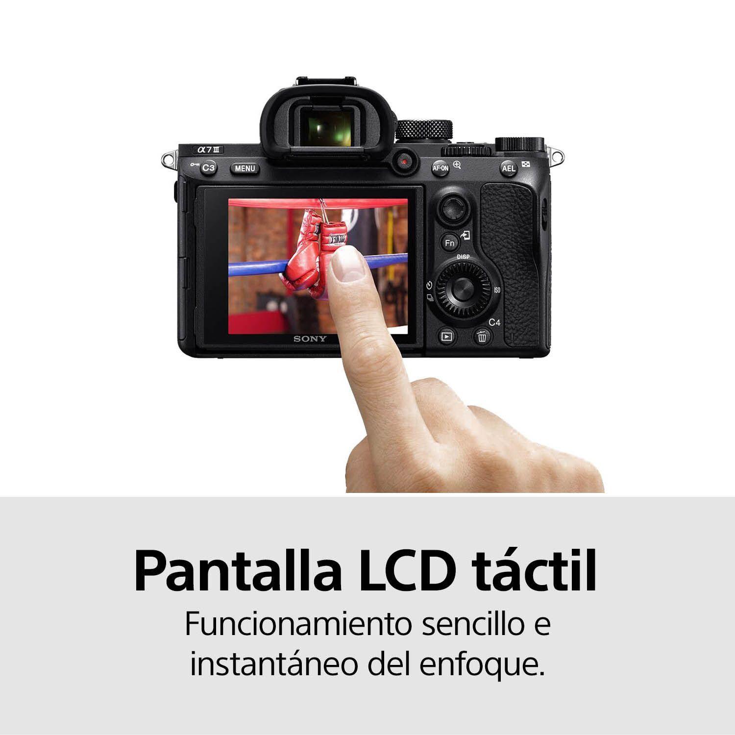 Cámara Profesional Mirrorless ILCE-7M3K-3