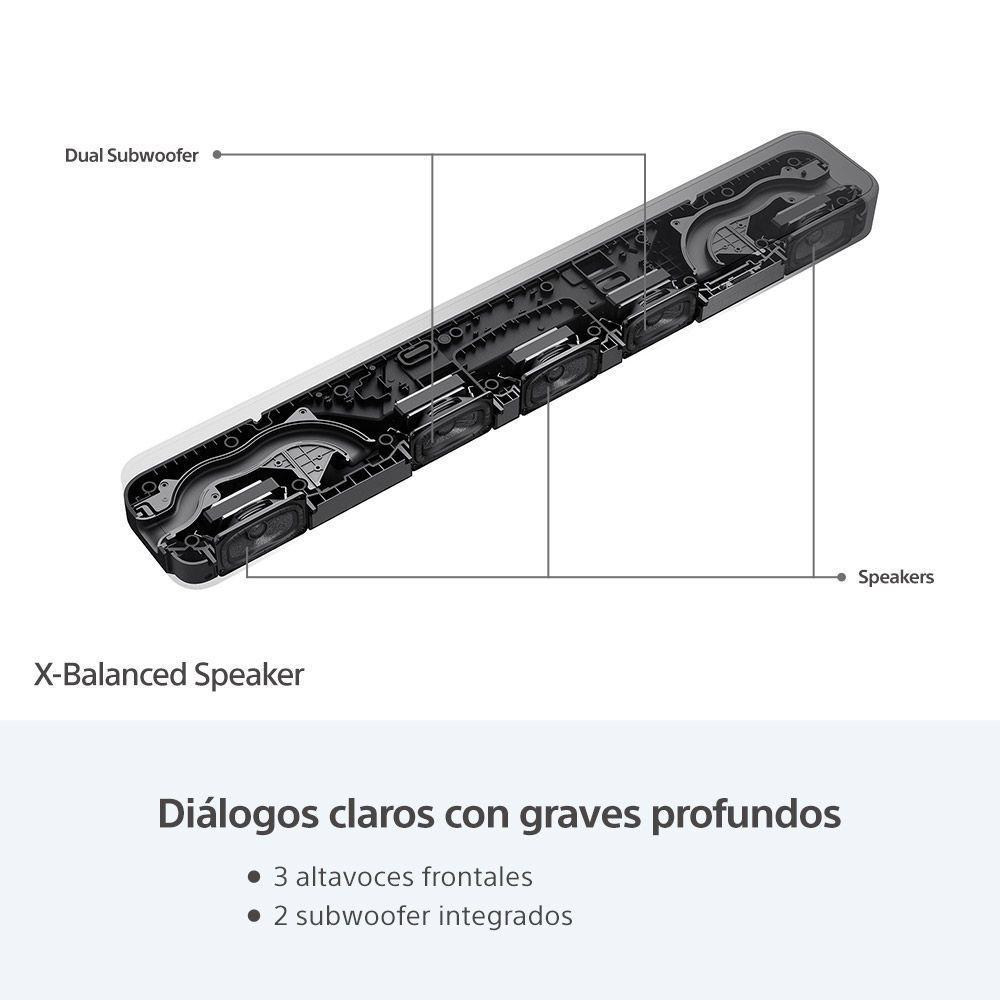 Barra de sonido de 3.1 canales Dolby Atmos HT-S2000 Sony-4