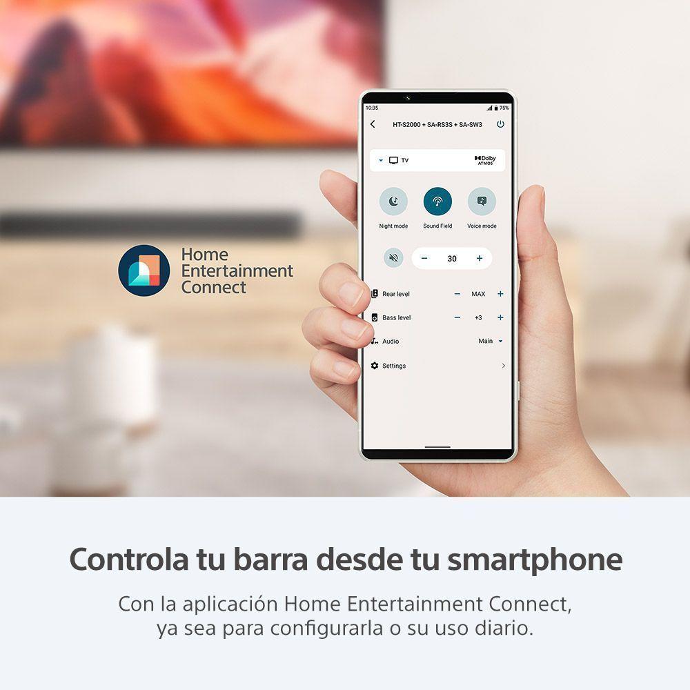 Barra de sonido de 3.1 canales Dolby Atmos HT-S2000 Sony-6
