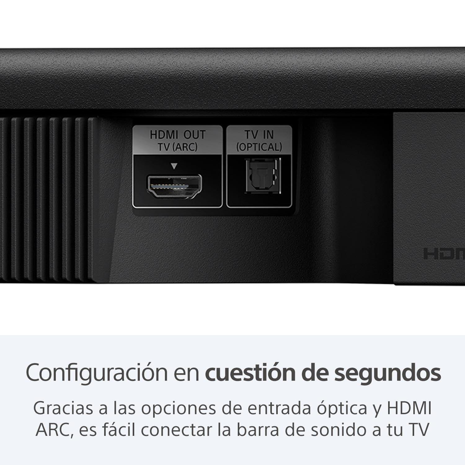 Soundbar de 2.1 canales con  subwoofer inalámbrico  HT-S400-2