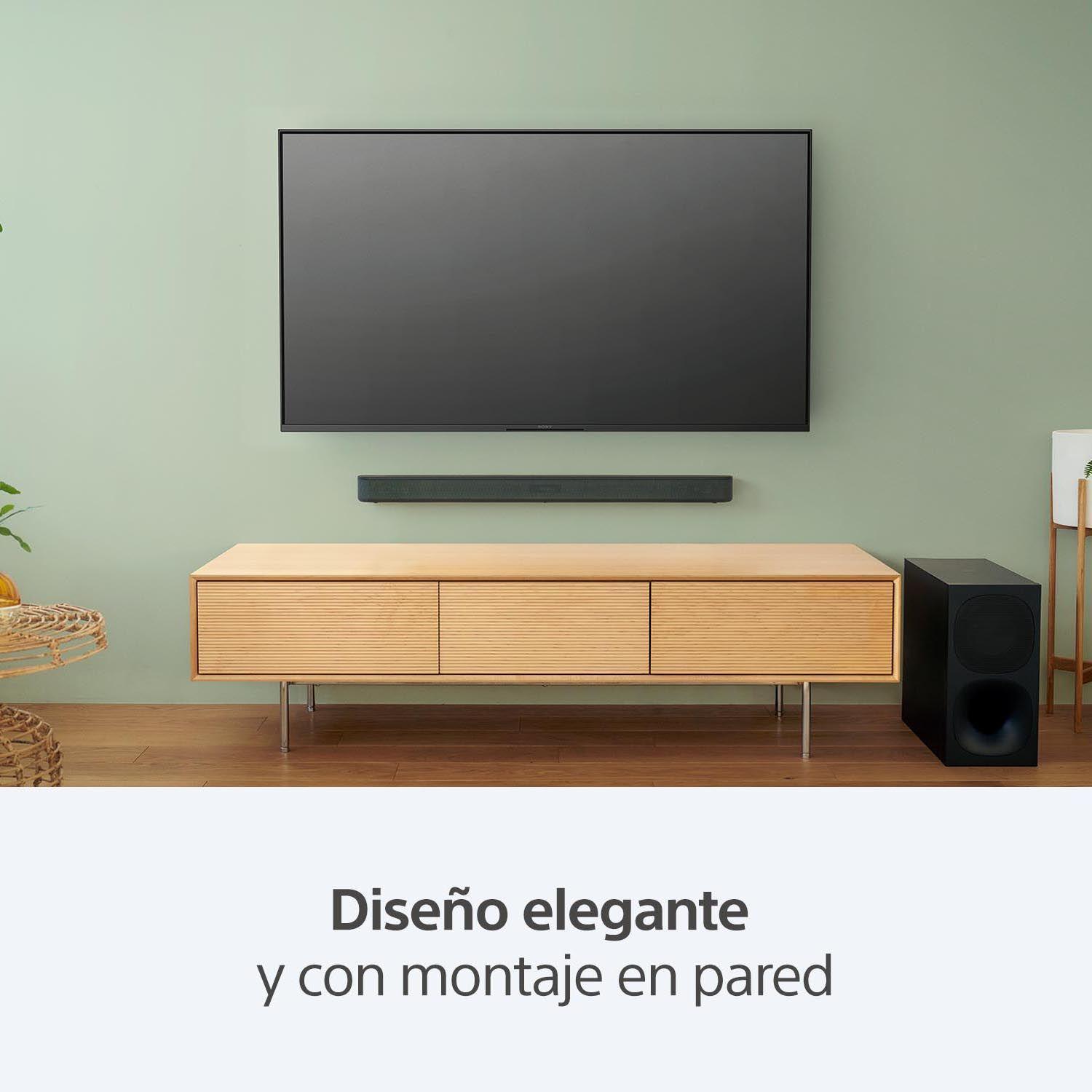 Soundbar de 2.1 canales con  subwoofer inalámbrico  HT-S400-3