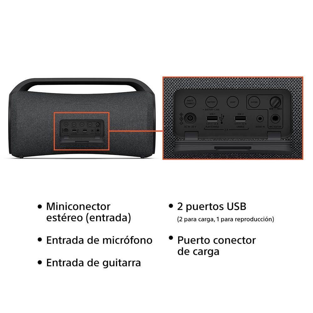 Parlante Inalámbrico Portátil XG500 -3