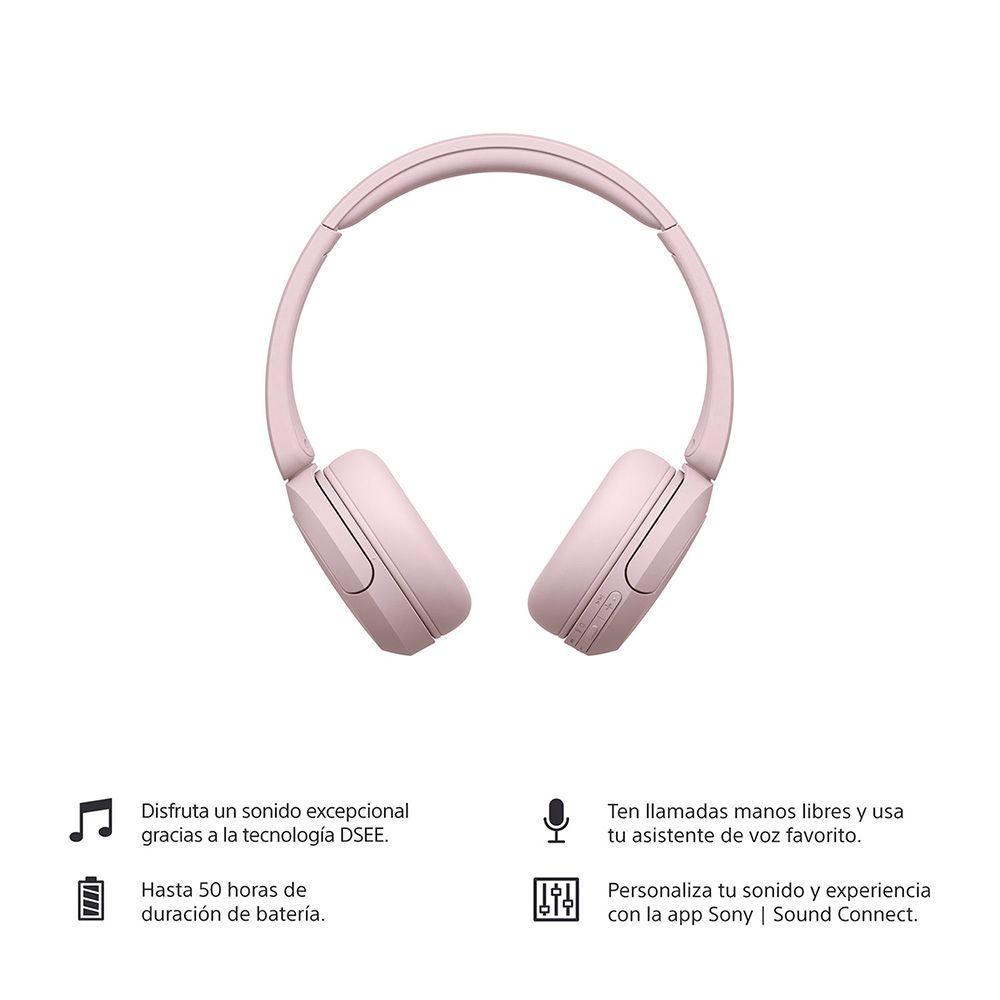 Audífonos inalámbricos WH-CH520 Rosado-2
