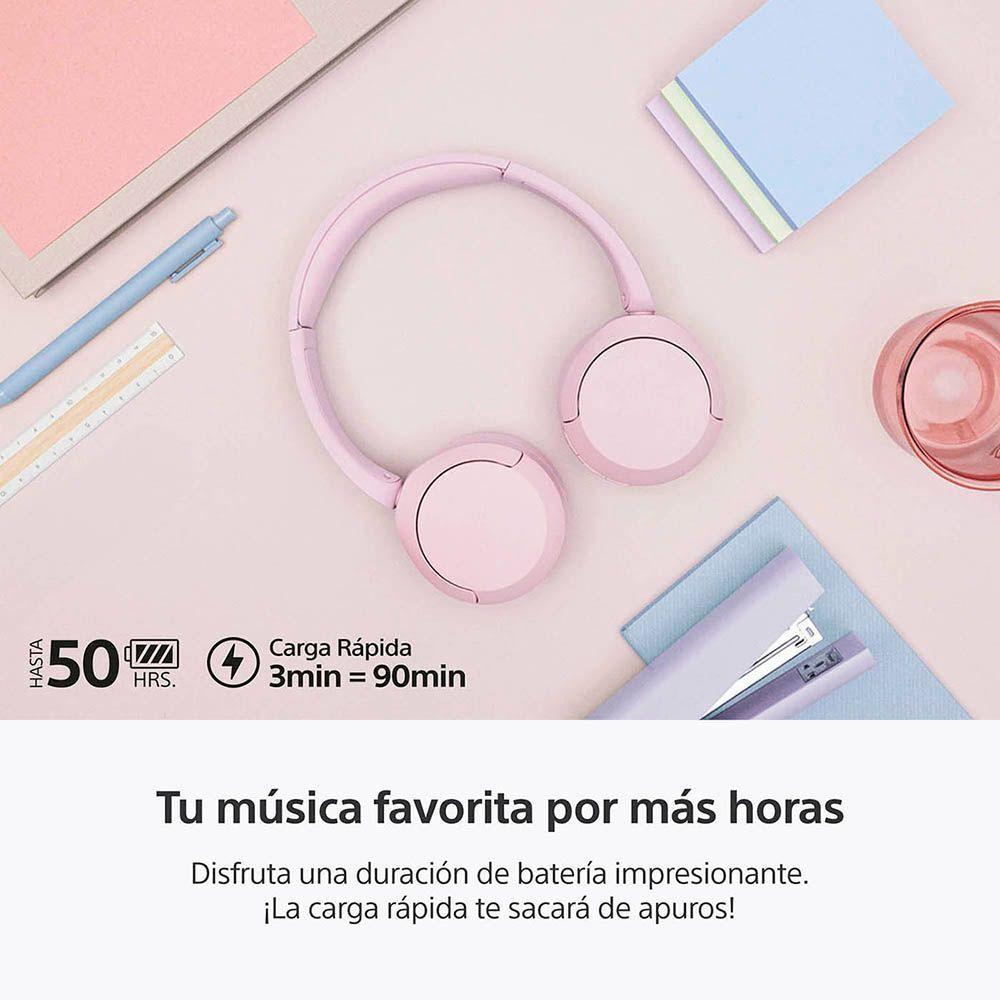 Audífonos inalámbricos WH-CH520 Rosado-3