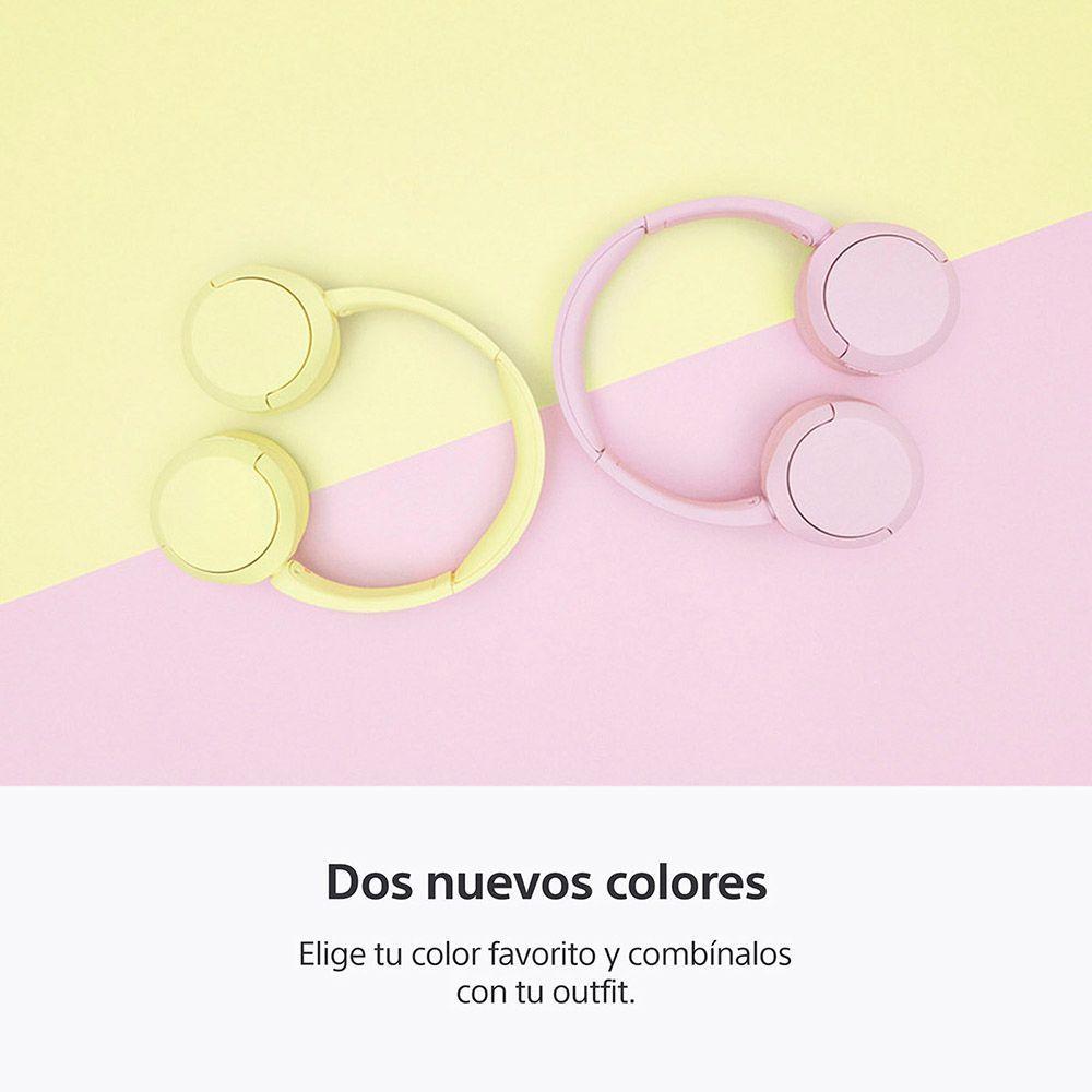 Audífonos inalámbricos WH-CH520 Rosado-4