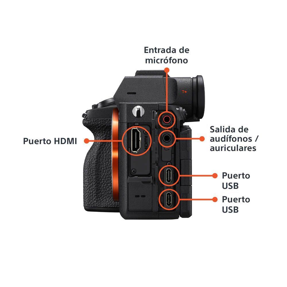 Camara hibrida full frame a7 V ILCE 7M5-2