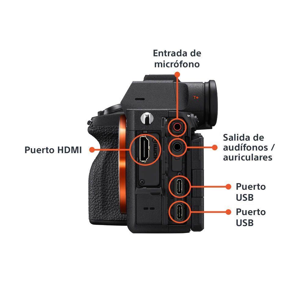 Camara hibrida full frame a7 V ILCE 7M5-2