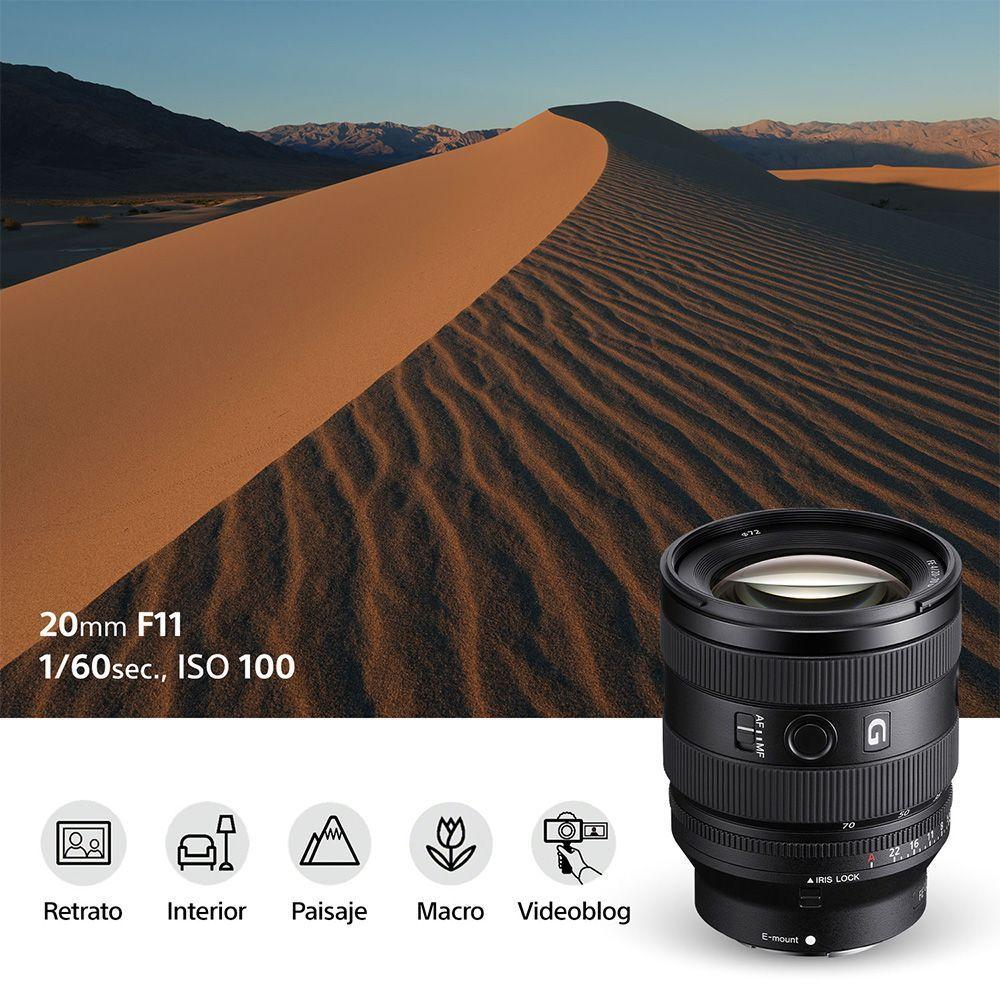 Lente montura E FE 20-70 mm F4 G ultra gran angular-2