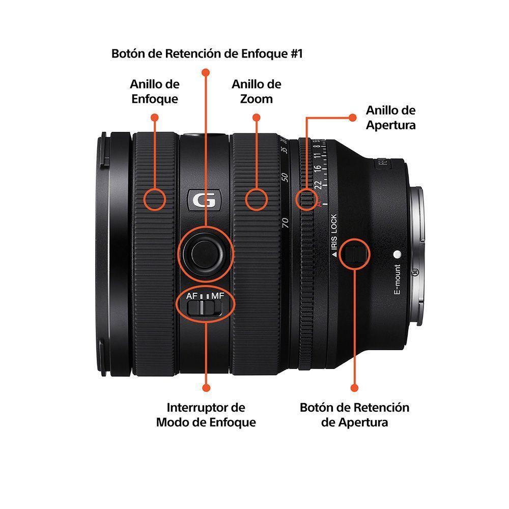 Lente montura E FE 20-70 mm F4 G ultra gran angular-4