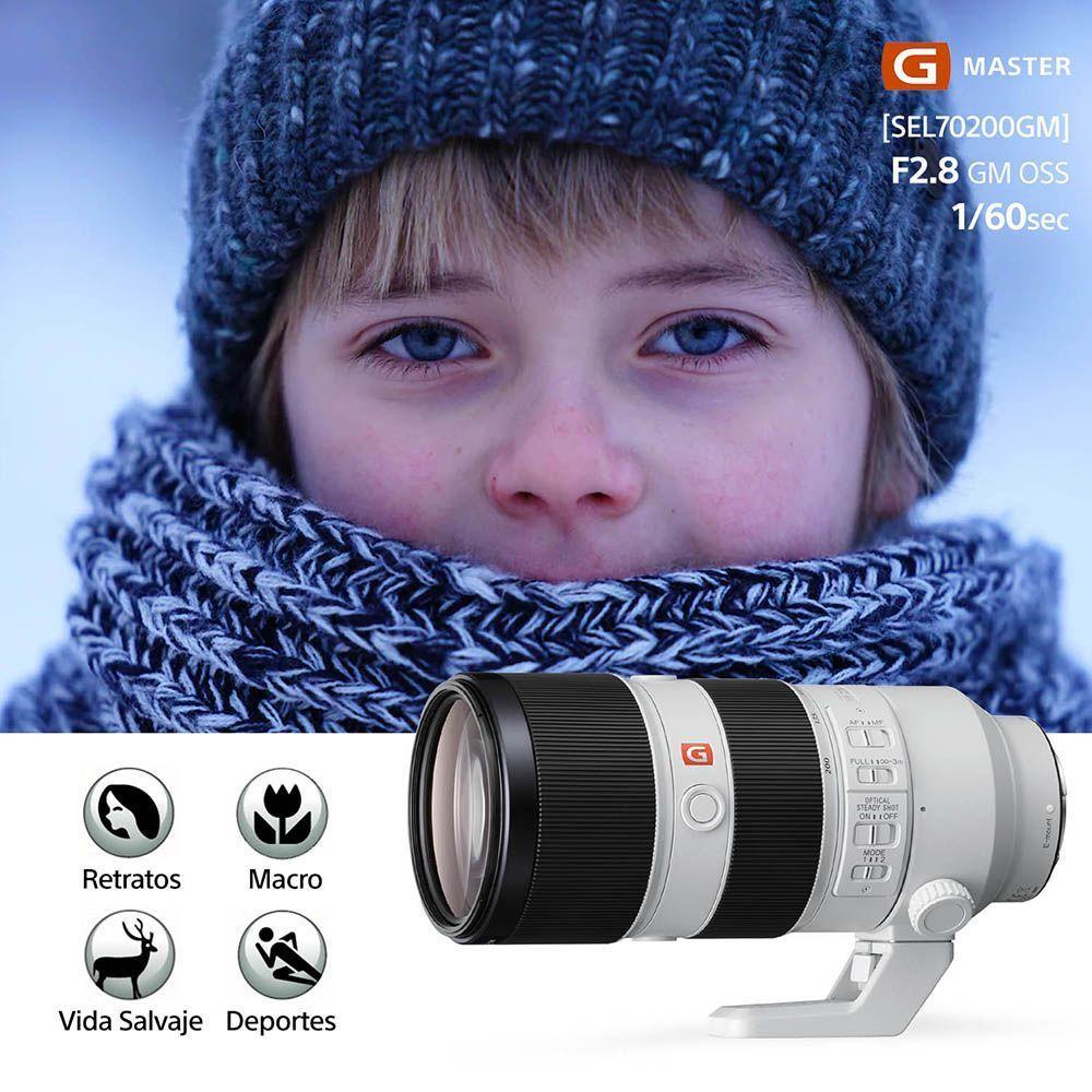 Lente FE 70-200 mm F2.8 GM OSS-4