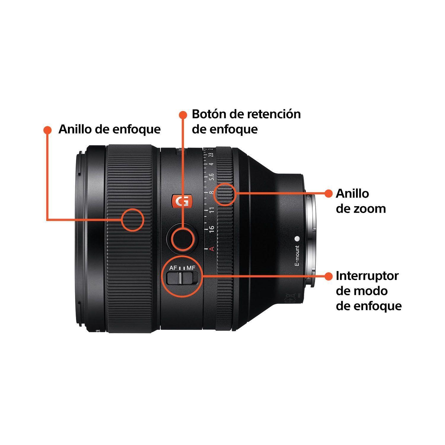 Lente Montura E SEL85F14GM-2