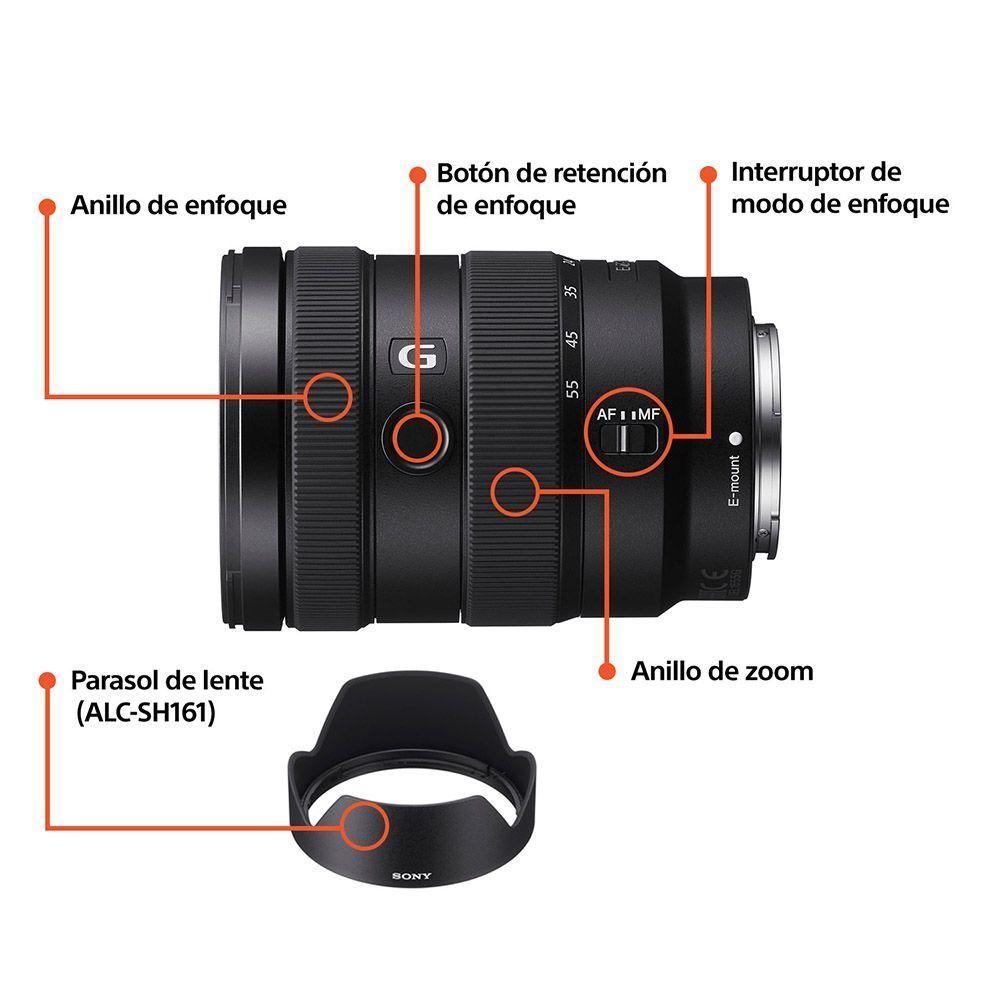 Lente E 16-55mm F2.8 G-2