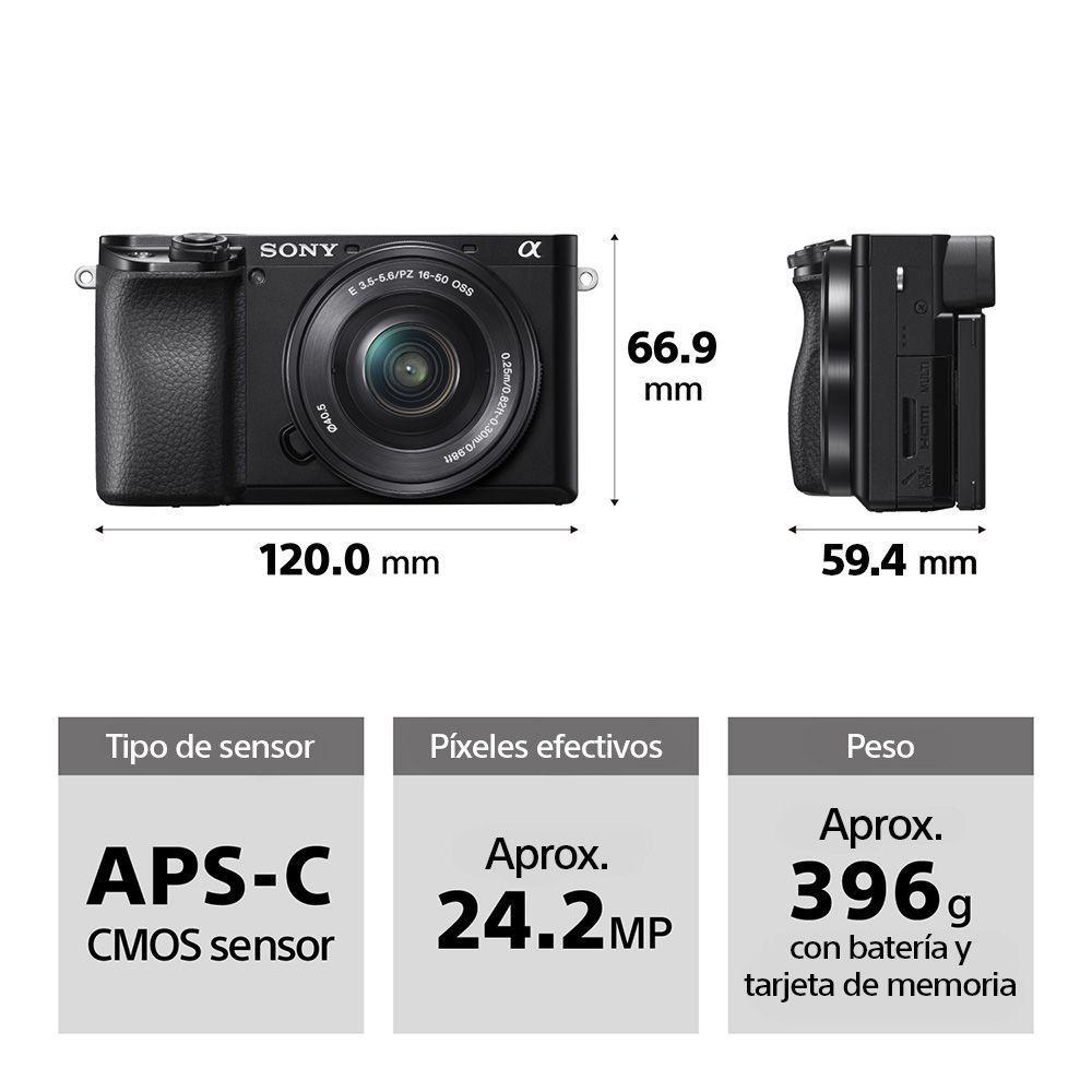 Cámara Profesional ILCE-6100L-2