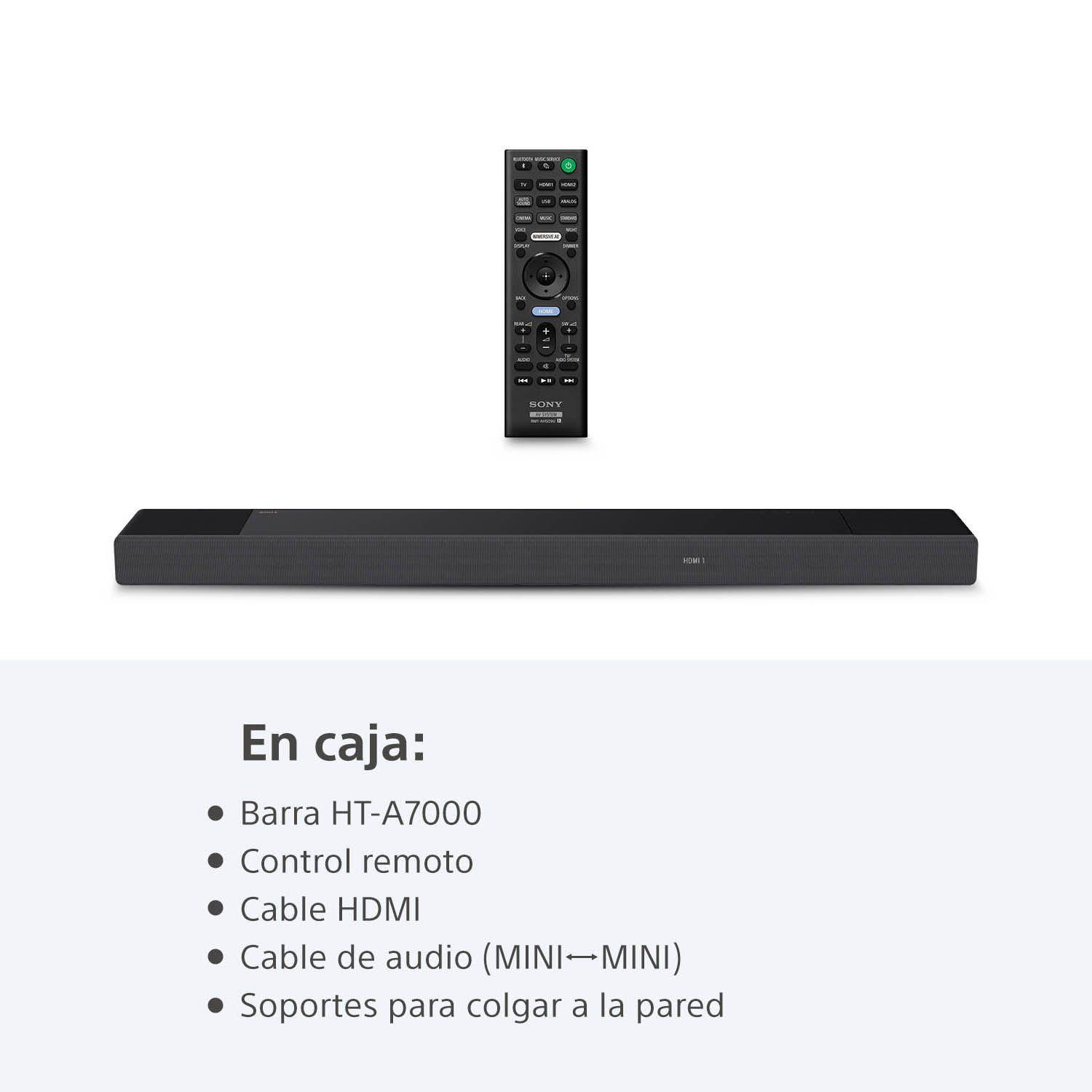 Soundbar de 7.1.2 Canales con Dolby Atmos HT-A7000-2