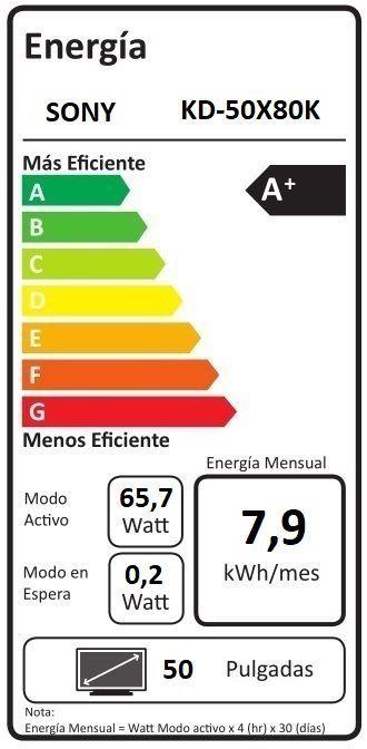 LED Smart TV 50' 4K Ultra HD Google TV 50X80K-6